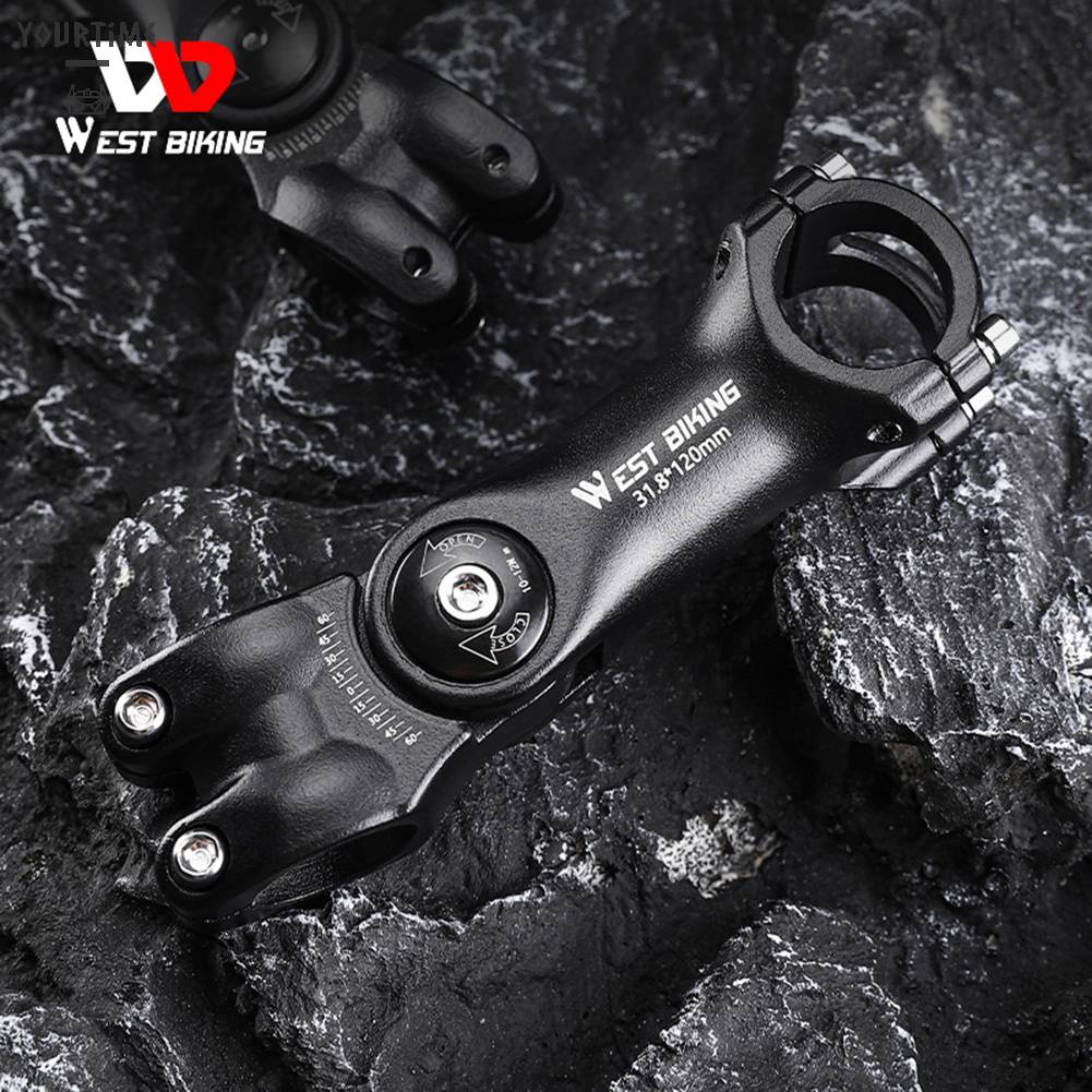 Pô Tăng Chiều Cao Tay Lái Xe Đạp Bằng Hợp Kim Nhôm Có Thể Điều Chỉnh Góc