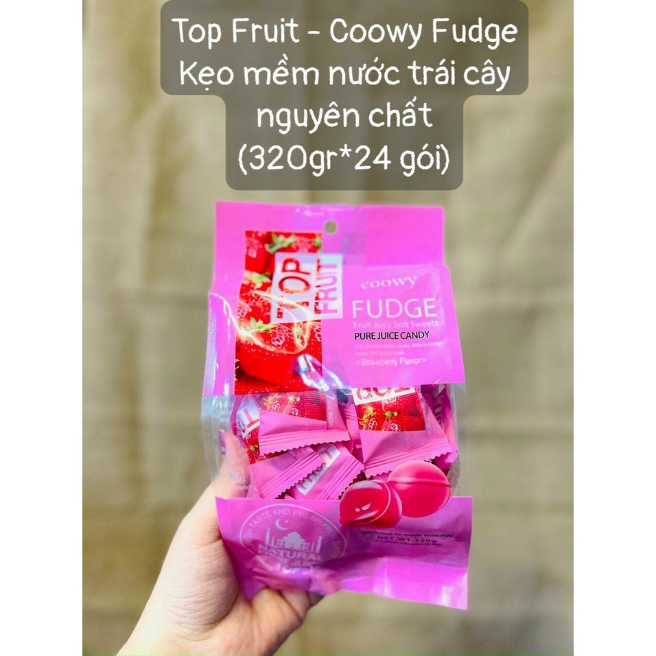 1 Gói 320gr Kẹo dẻo trái cây Top Fruit thơm ngon bổ dưỡng