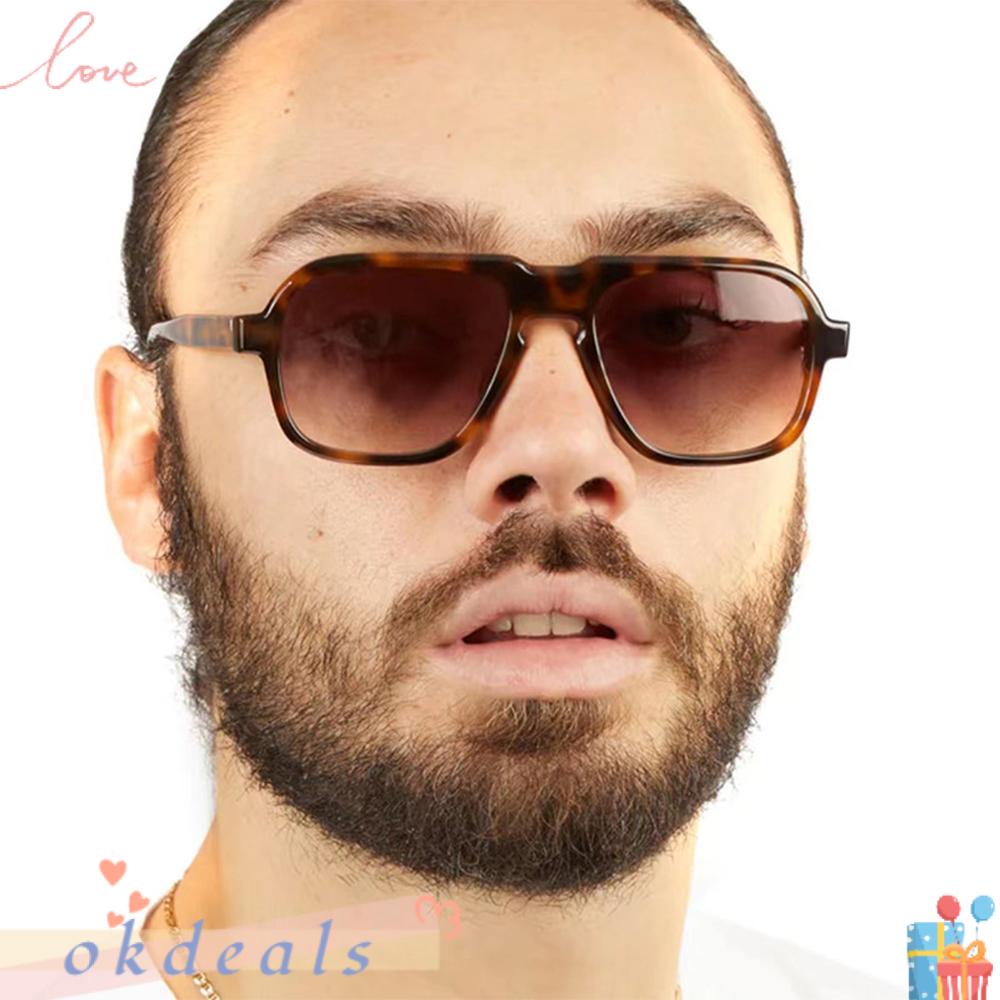 OKDEALS Kính Mát Gọng Kim Loại Thiết Kế Thời Trang