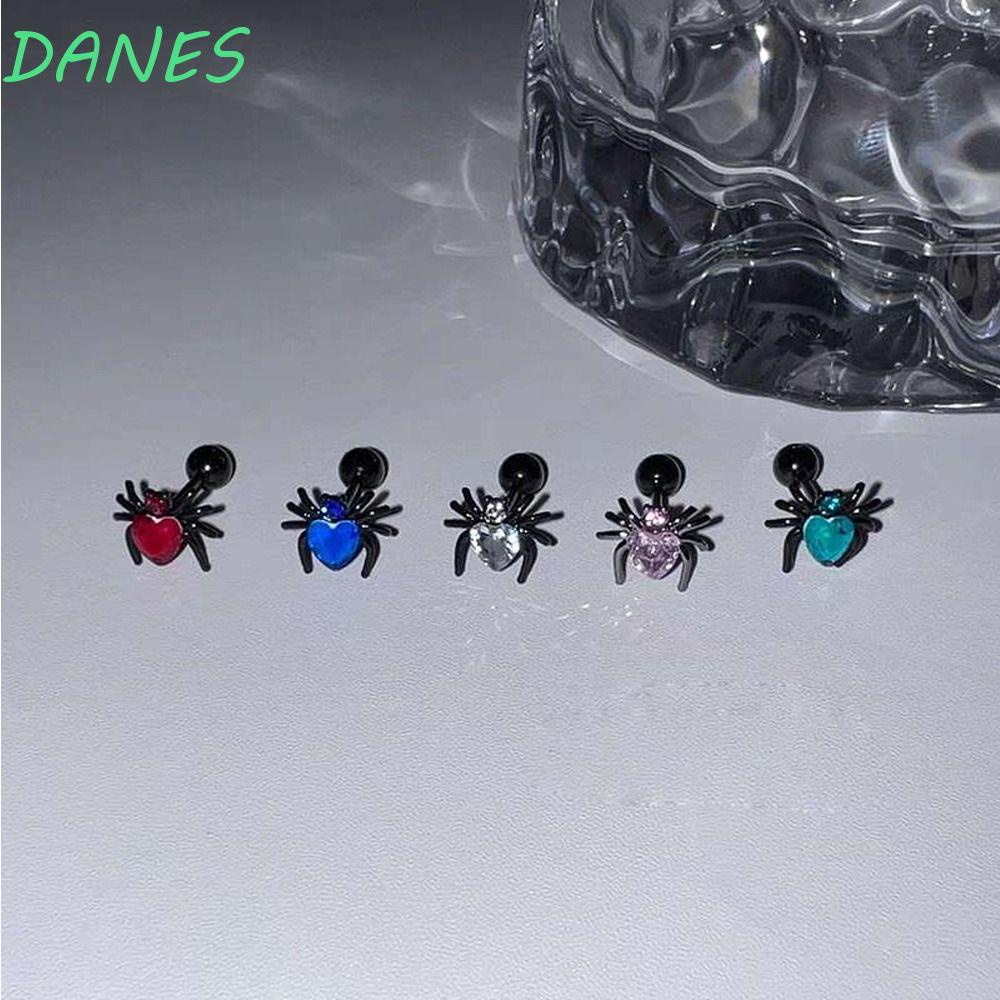 DANES Đôi Khuyên Tai Hình Nhện Thời Trang Cho Nữ