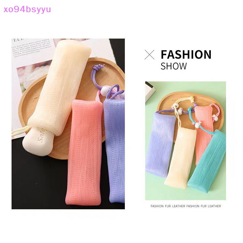 Túi Lưới Xo94Bsyu Đựng Xà Phòng Rửa Mặt Tạo Bọt Tiện Dụng