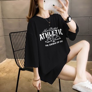 MR Áo Thun Tay Ngắn Dáng Rộng Thời Trang Hàn Quốc Có size Lớn (150kg)