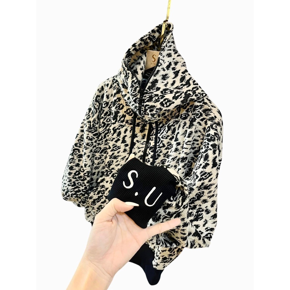 ÁO KHOÁC BEO XỎ NGÓN CUTE - AK11