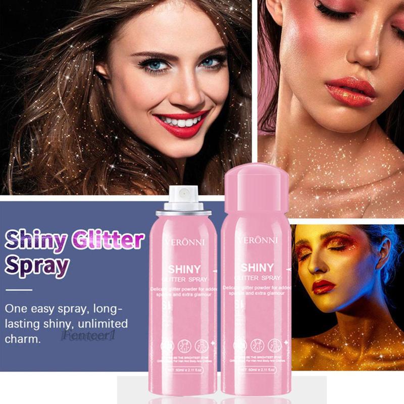 1 [Fenteer1] Phấn Bắt Sáng Ánh Kim Trang Điểm Nổi Bật Cho Nữ Trong Buổi Tiệc Tối