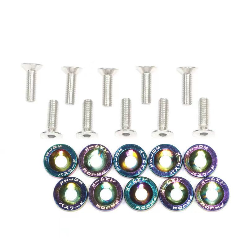 : 10pcs : ar : otorcycle : trang trí :crew : 6 : tyle :crew : asket : or : ar : odification : asket :crew : icense :late : rame :crew : trang trí