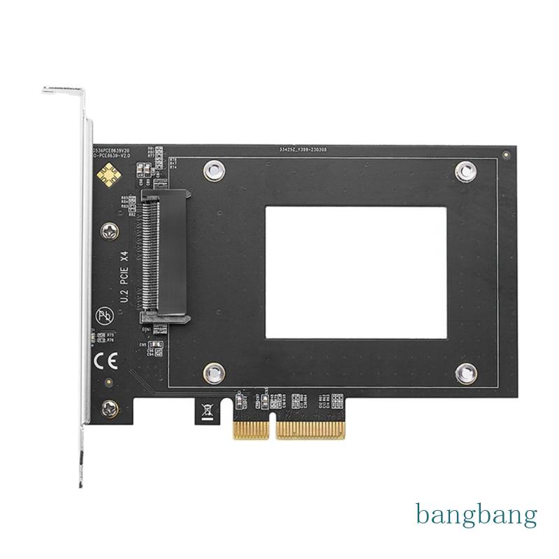 Thẻ Mở Rộng PCIe U 2 Sang PCIe X4 PCIe U 2 NVMe SSD SFF-8639 PCIe