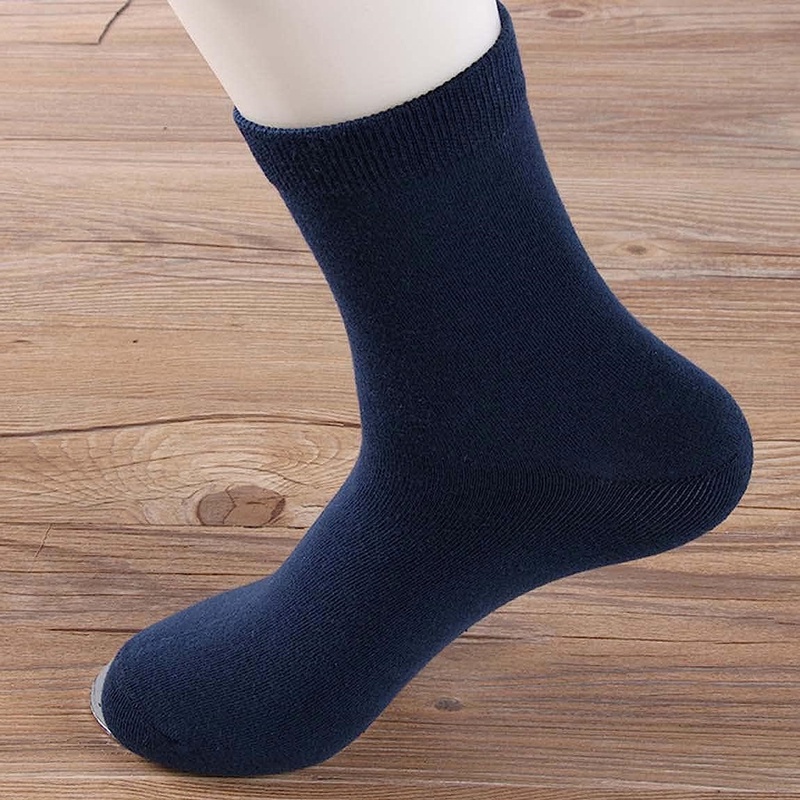 Set 5 Đôi Vớ Cotton Mềm Mại Cho Nam