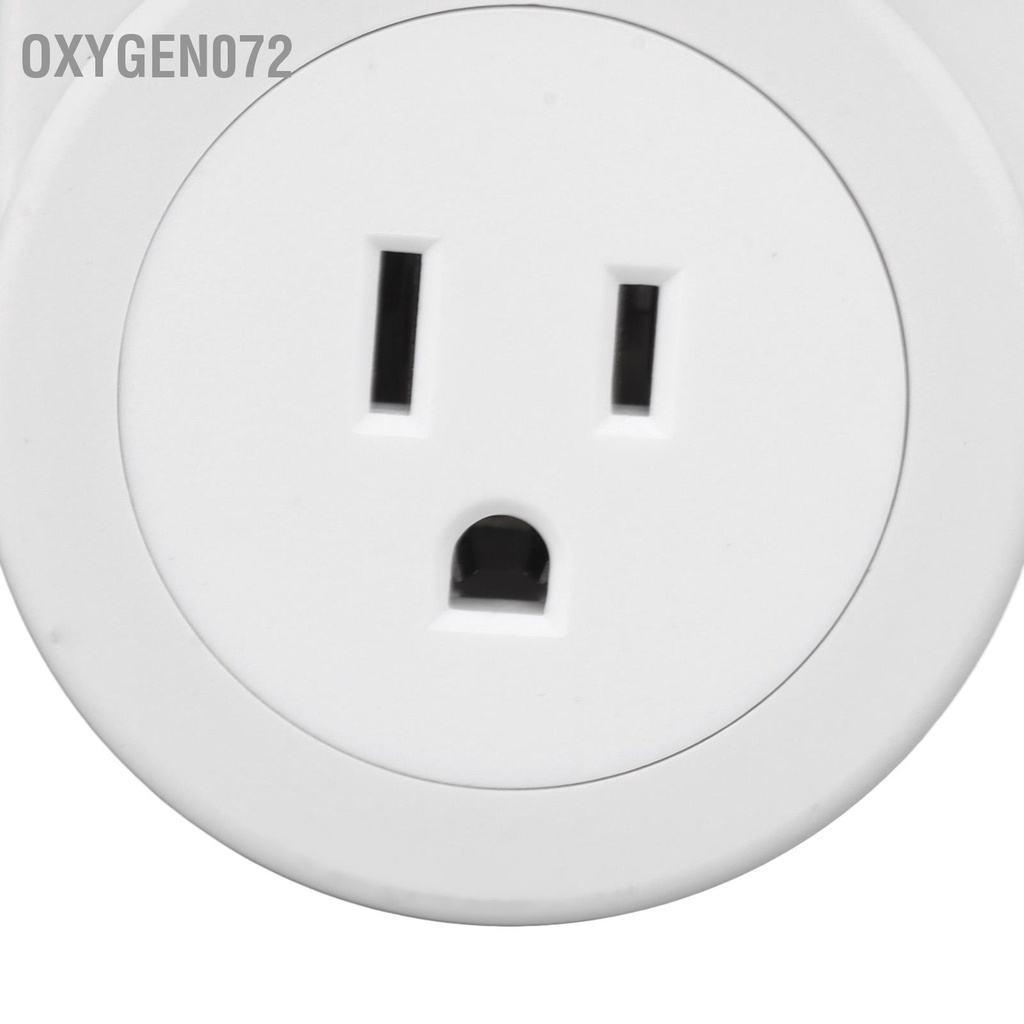 Oxygen072 Hẹn giờ ổ cắm mini trong nhà đếm ngược kỹ thuật số Ổ hẹn Công tắc nguồn có bảo vệ tắt