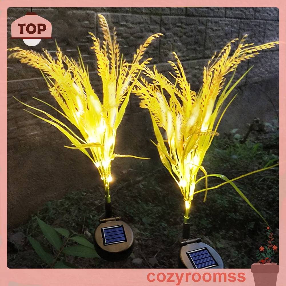 Set 2 Đèn Sân Vườn 600MAH Sử Dụng Năng Lượng Mặt Trời