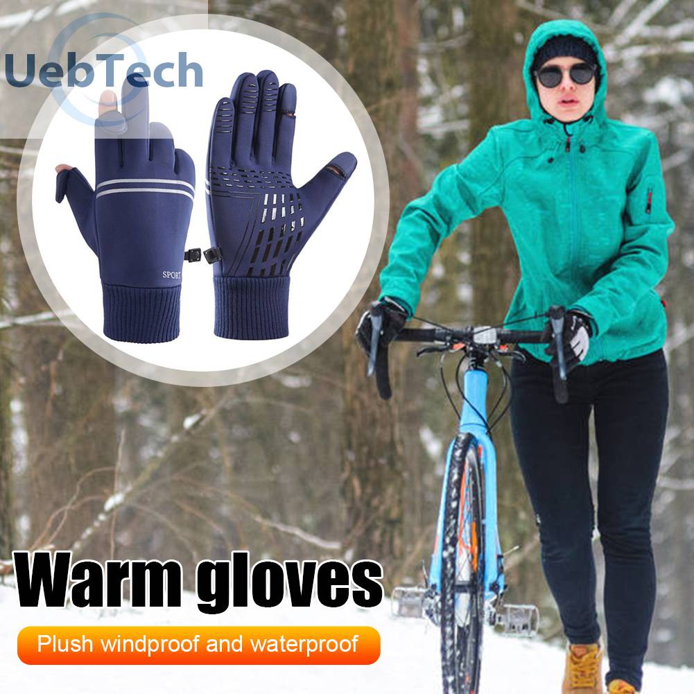 Găng Tay Phủ Toàn Bộ Ngón Dùng Khi Đạp Xe, Trượt Tuyết, Leo Nú