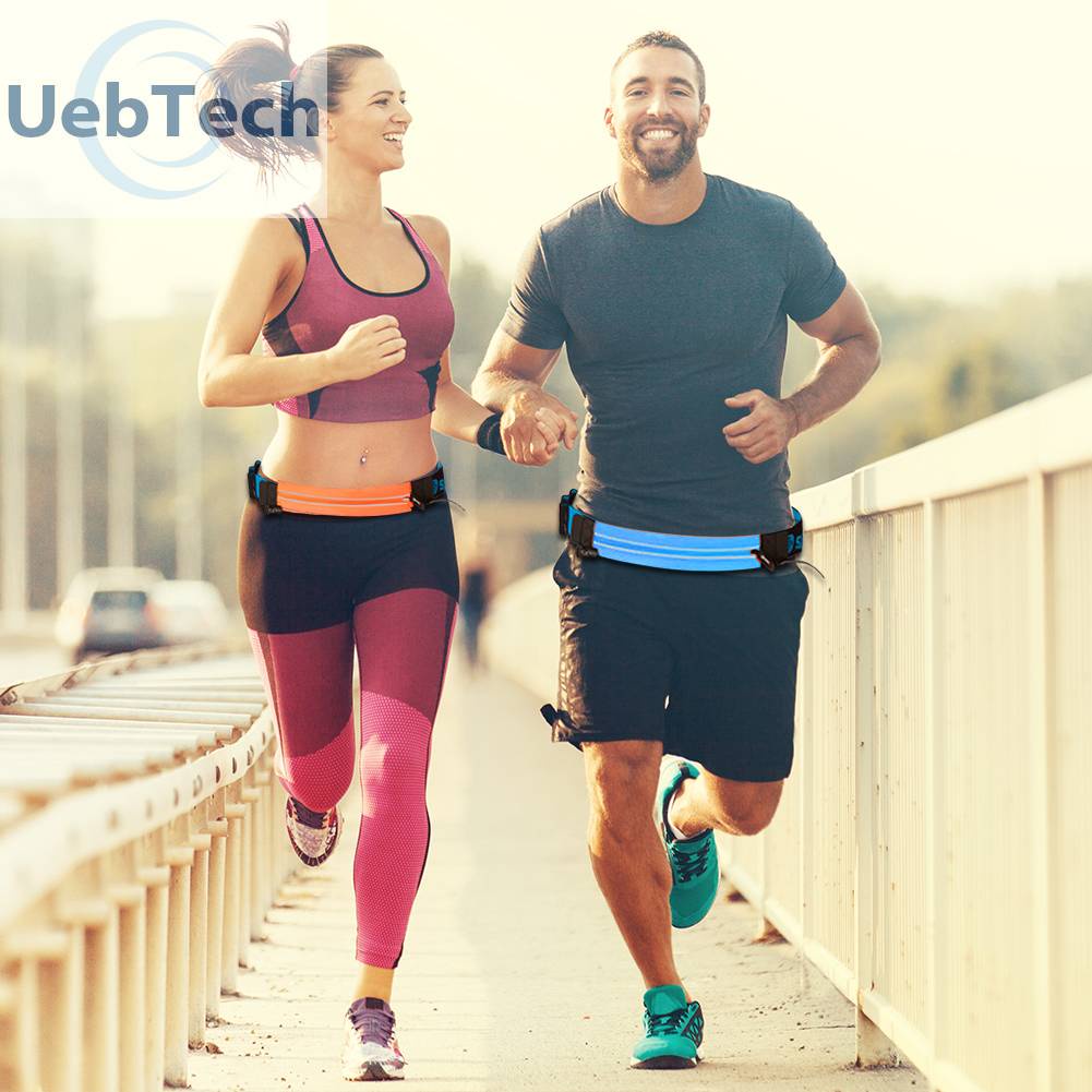 Túi Đeo Hông Thể Thao Bằng Nylon Chống Thấm Nước Phản Quang