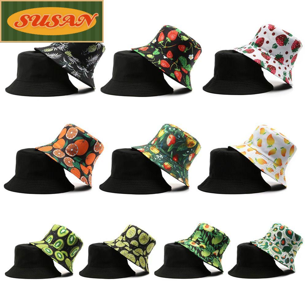 SUSANS Mũ Tai Bèo Hai Mặt Chống Nắng Thời Trang Cao Cấp