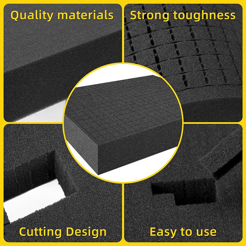 Set 4 Tấm Xốp Hình Vuông Lót Khay Đựng Bảng Chơi Game