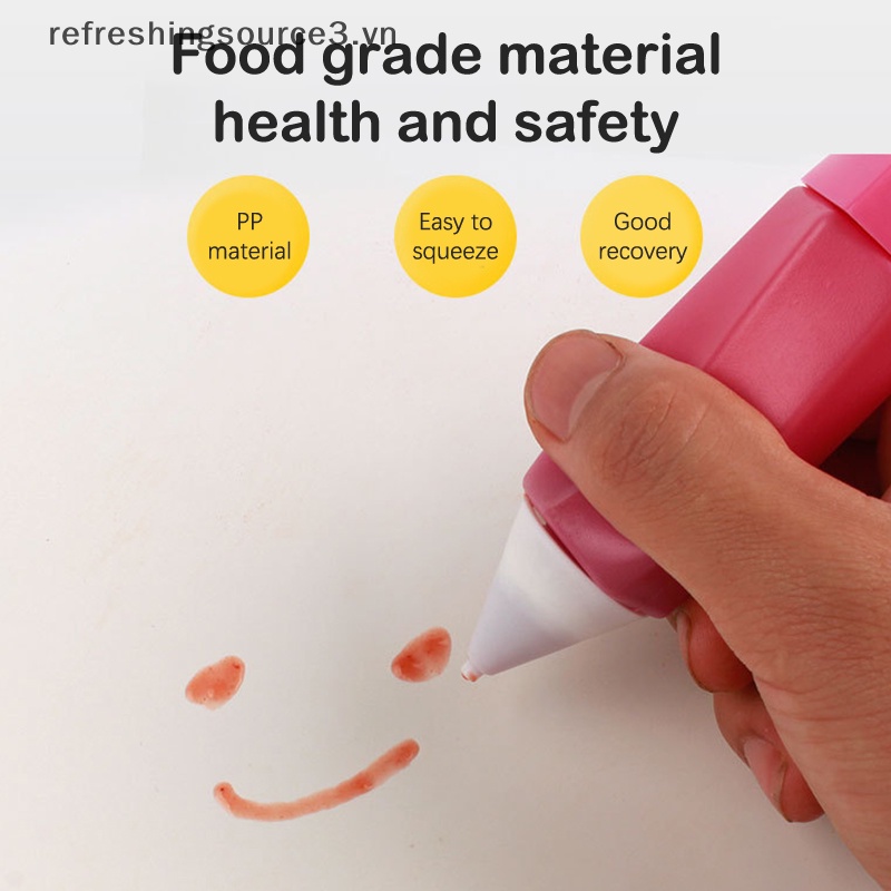 Set 3 Bút Trang Trí Bánh Kem / Bánh Quy / Nước Sốt Độc Đáo Tiện Dụng Cho Nhà Bếp 3.vn