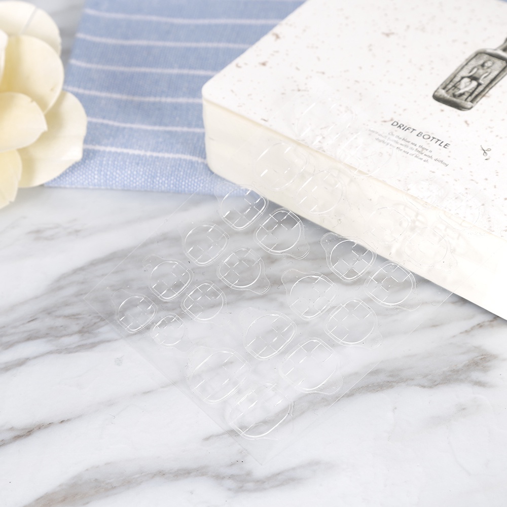 Sẵn Hàng Thời Trang 10 Tờ Băng Keo 2 Mặt Keo Dán Giả Móng Tay Nghệ Thuật T-ip Bri