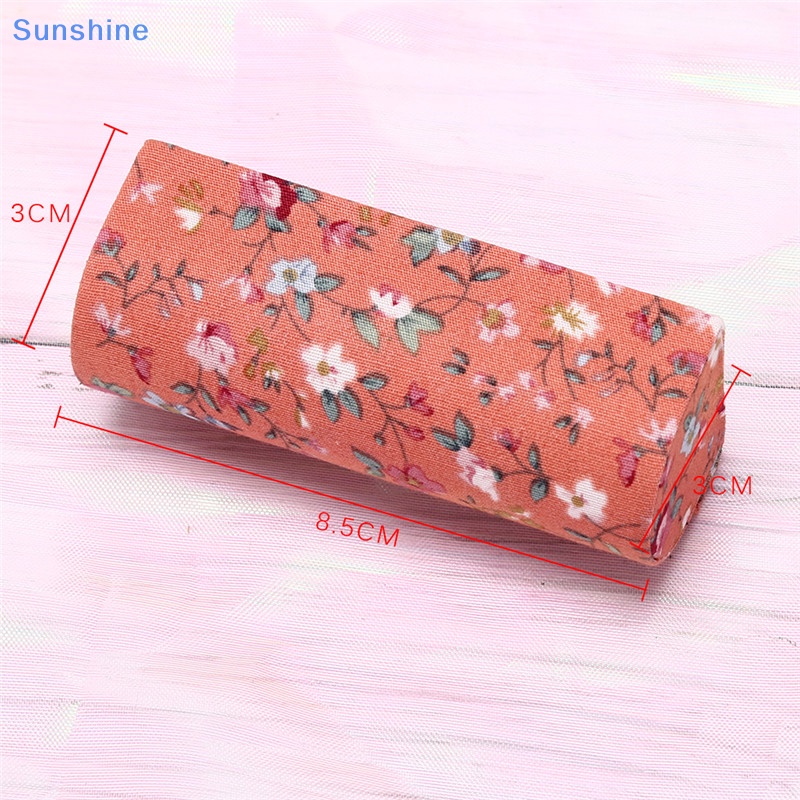 Hộp Đựng Son Môi Họa Tiết Thêu Hoa Kèm Gương Phong Cách Retro