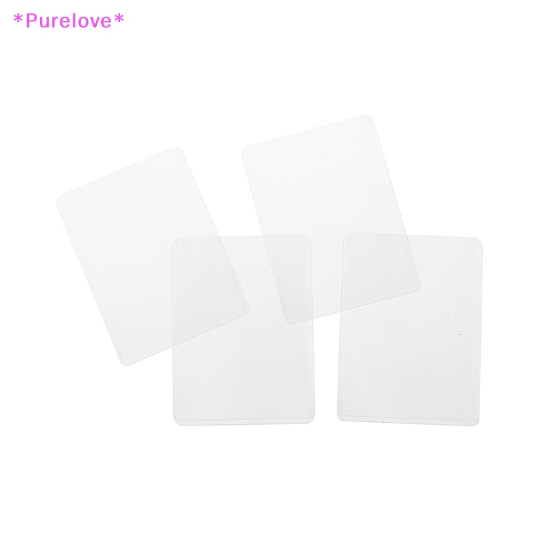 Set 10 Hộp Nhựa Cứng Trong Suốt Đựng Thẻ Chơi Bóng Chày B8 Tiện Dụng Mới