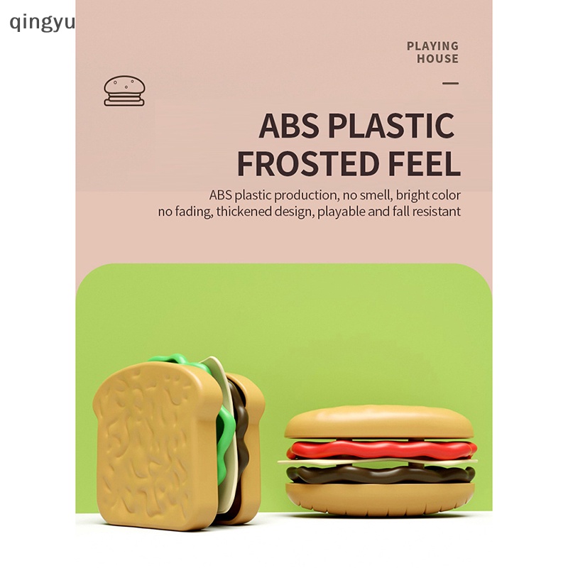 Bộ Đồ Chơi Cắt Bánh Sandwich Khoai Tây Chiên DIY Cho Bé