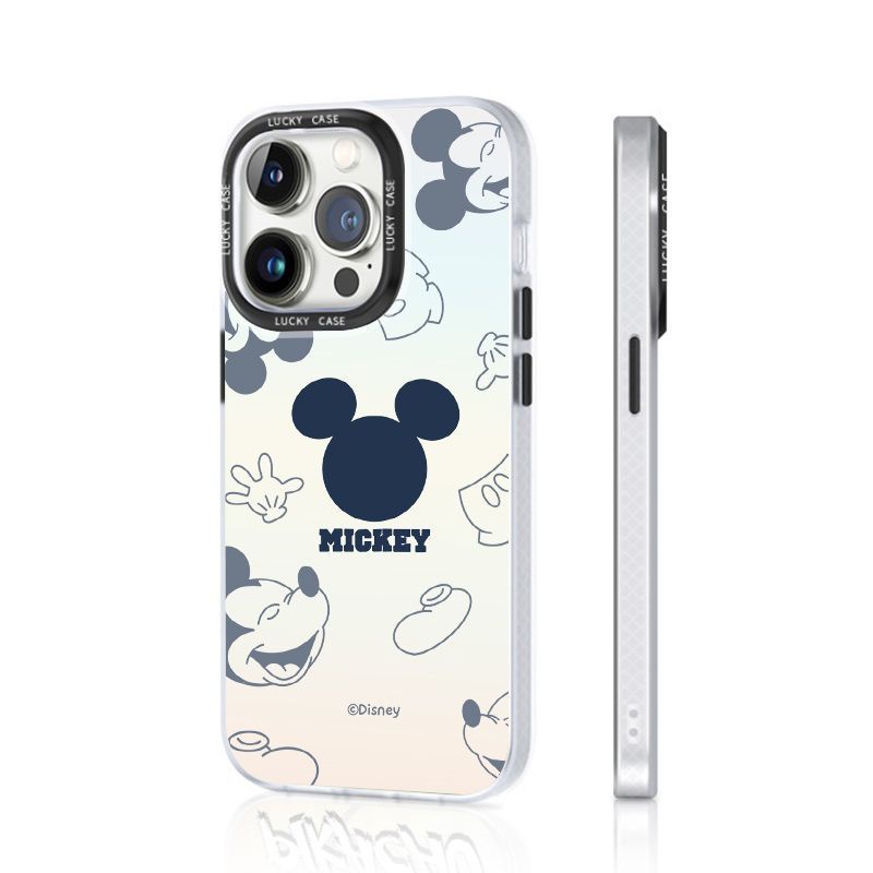 Ốp Điện Thoại IMD1314 Màu Laser Họa Tiết Chuột Mickey Cho Iphonexr12678Plus promax L7FU