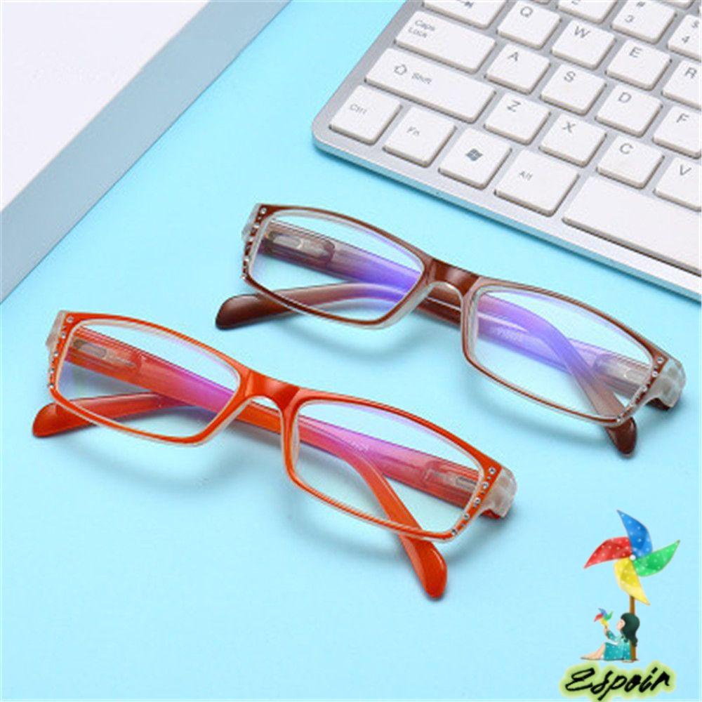 ESPO Kính Đọc Sách Gọng Siêu Nhẹ Đính Đá Lấp Lánh