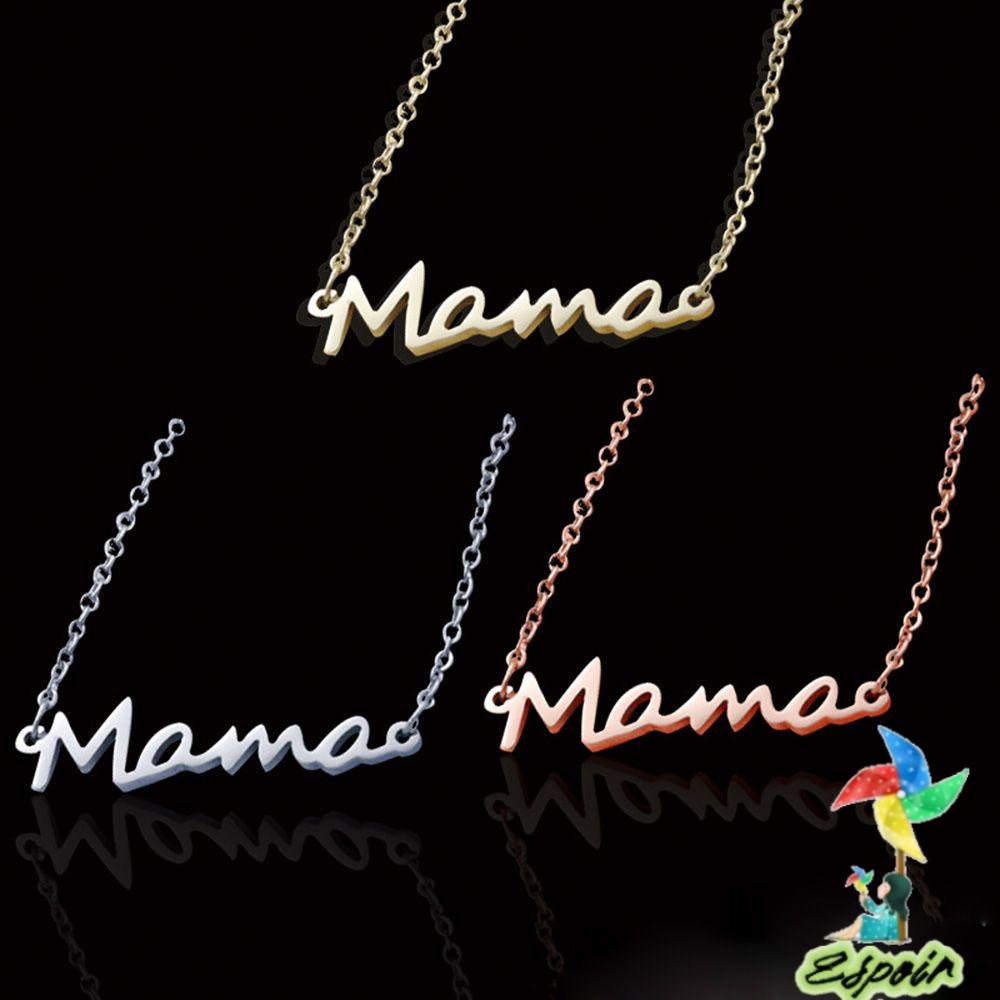 ESPO Vòng cổ Mặt Chữ Cái Thời Trang Dành Cho Nữ