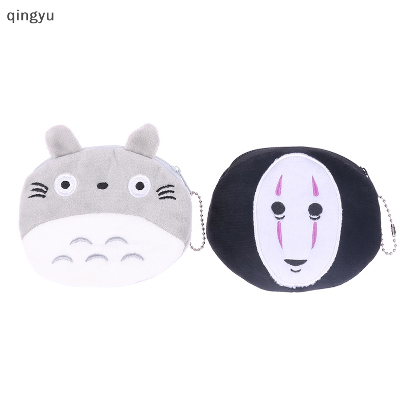 Qingyu Ví Đựng Tiền Xu Có Móc Khóa Hình Búp Bê Totoro Anime Periphery Mới PLI