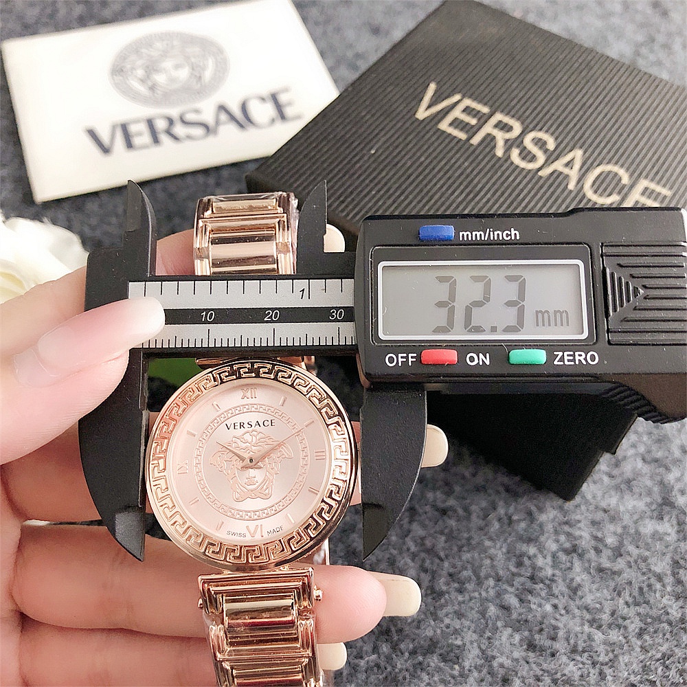 VERSACE Đồng Hồ Đeo Tay Thời Trang Sành Điệu Cho Nữ