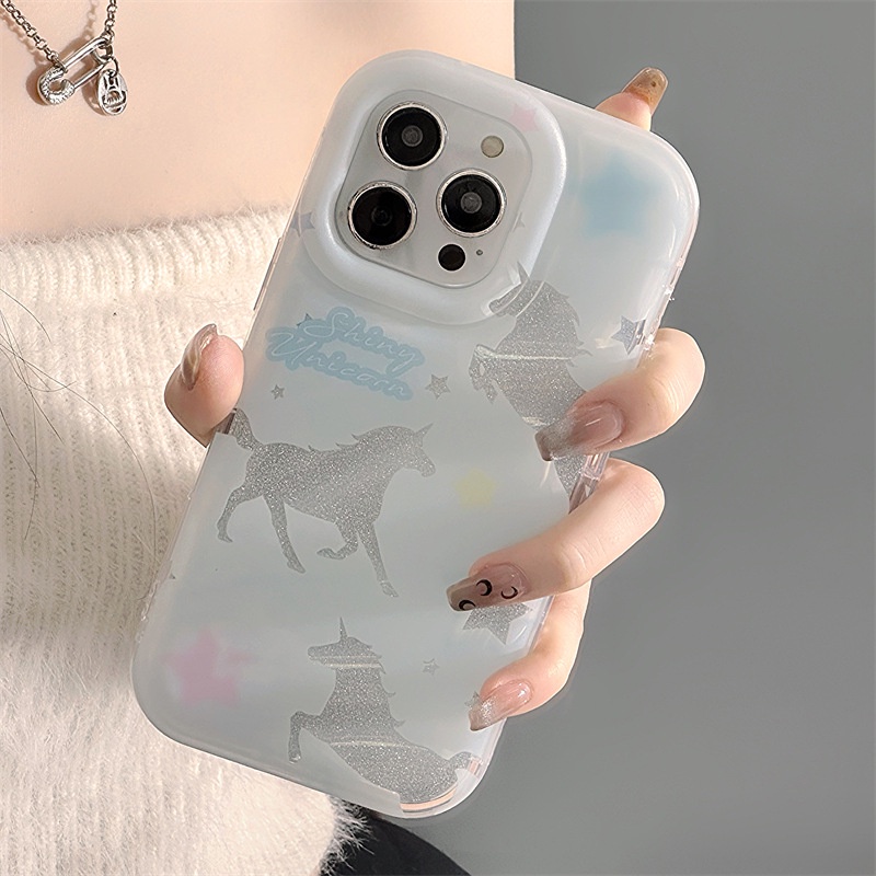 Ốp Điện Thoại In Hình Kỳ Lân Hoạt Hình Cho iphone15 / 14promax / 13 / 12 / 11 / XR / XS / X / XSMAX / 7 / 8PLUS