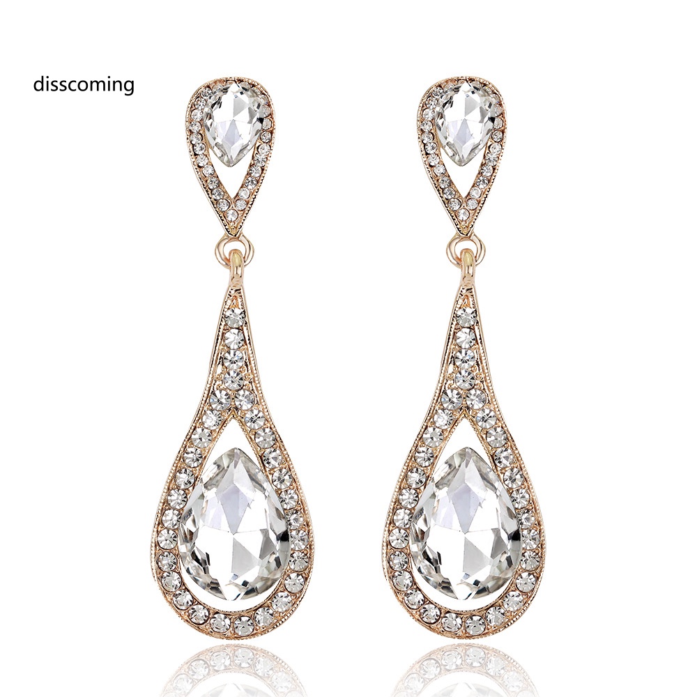 Sl| Khuyên Tai Cô Dâu Phong Cách Vintage Sang Trọng