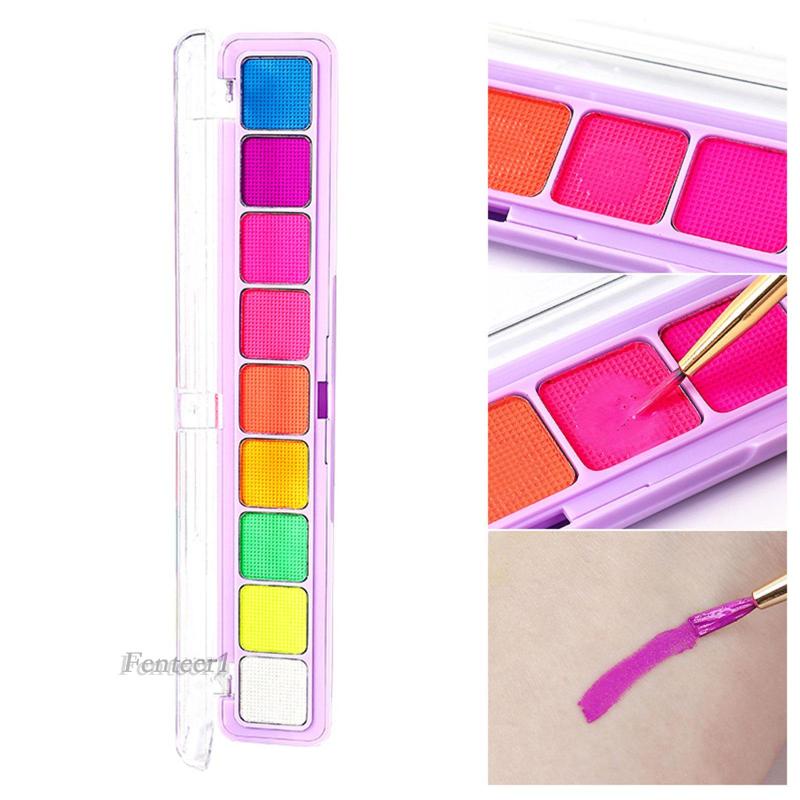 Phấn Mắt Dạ Quang Có Thể Giặt Lại Dùng Hóa Trang Tiệc Tùng