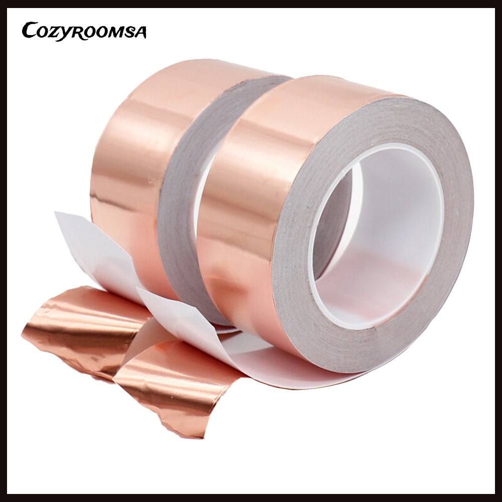 Băng Keo Lá Đồng Chịu Nhiệt Độ Cao Bảo Vệ An Toàn Cho EMI RFI