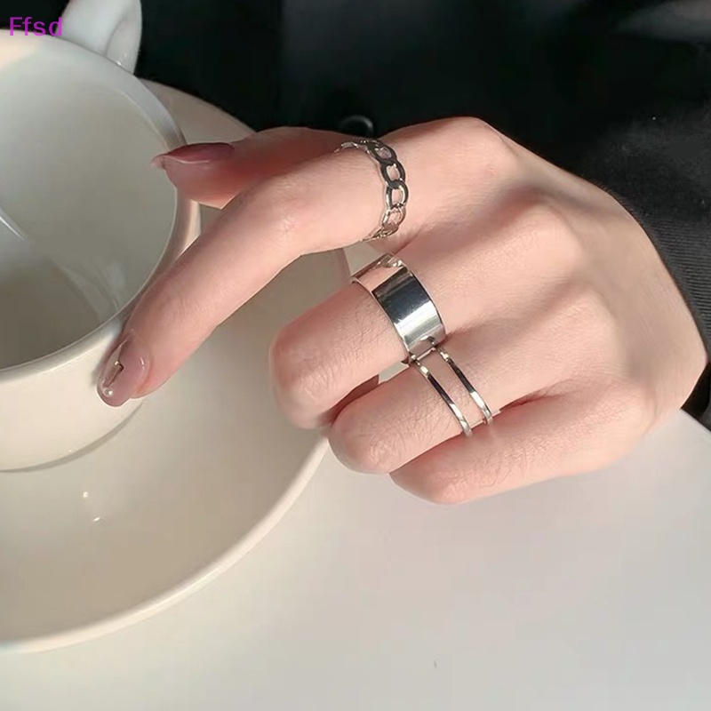 {Ffsd} Nhẫn Dạng Hở Đeo Ngón Trỏ Có Thể Điều Chỉnh Cá Tính Cho Nữ * Bán Chạy