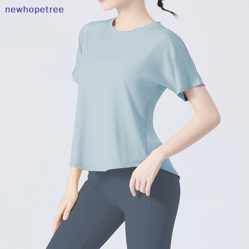 Áo Thun Thể Thao Ngắn Tay Mau Khô Thời Trang Cho Nữ