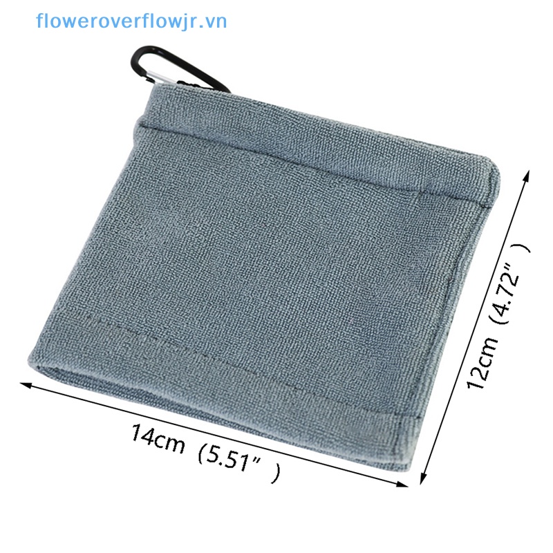 Khăn Lau Đầu Hình Vuông Bằng Sợi Micro Thấm Hút Nước Kèm Móc Treo Tiện Dụng