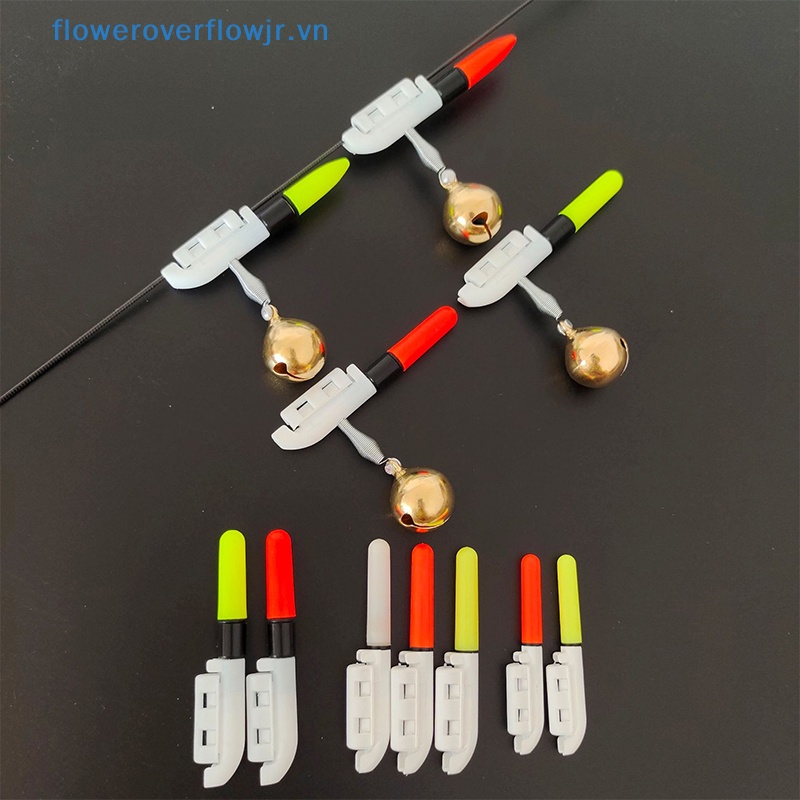 1 Bộ Cần Câu Cá Điện Tử FJR Có Đèn LED Và Chuông Tháo Rời Được Chống Nước Dùng Khi Câu Cá Ban Đêm