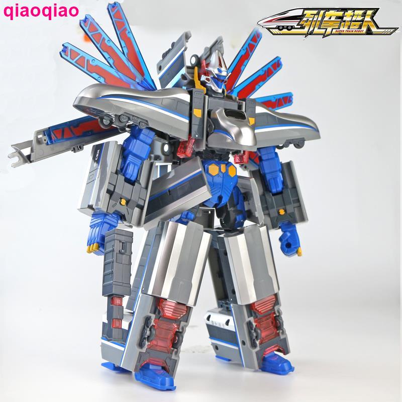 Đồ Chơi robot Xe Lửa Thông Minh Sáng Tạo Bốn Vừa Vặn yutianqinglong Cho Bé Trai