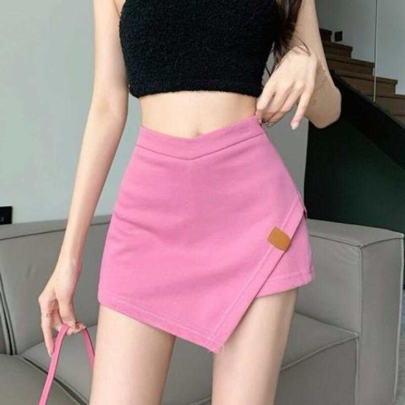 Chic váy Chân váy thời trang váy nữ hàng cao cấp tính cách Mẫu ngắn 2023NEW JUN3030