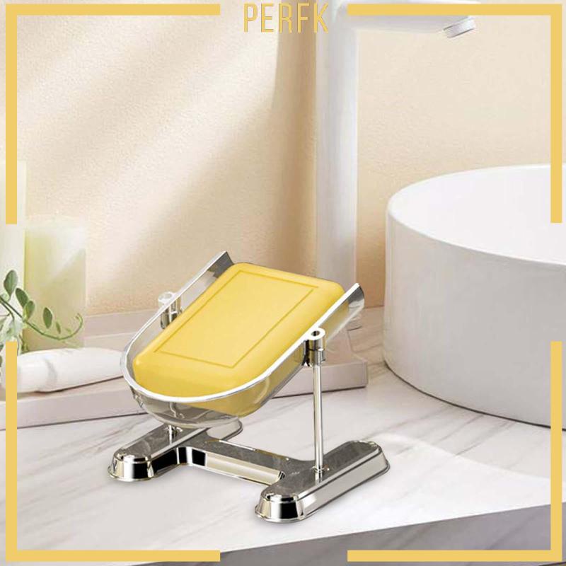 Giá Đỡ Xà Phòng Có Rãnh Thoát Nước Tiện Dụng Cho Phòng Tắm