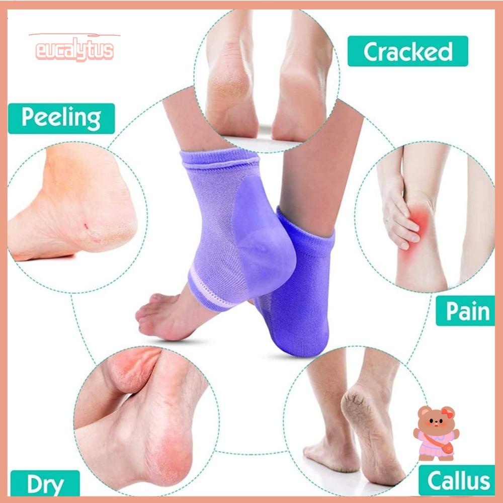 EUTUS Vớ Tẩy Tế Bào Chết Gót Chân Chống Khô Và Nứt Nẻ Dùng Trong Spa