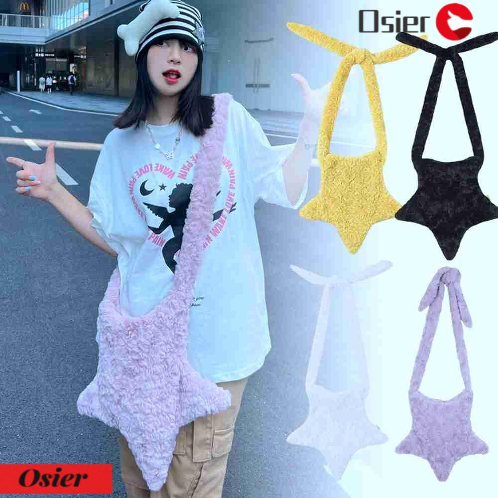 OSIER1 Túi Xách Đeo Vai Hình Ngôi Sao Đa Năng Thời Trang Cho Nữ
