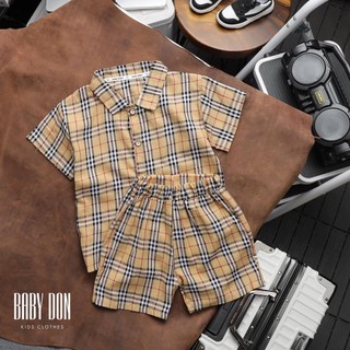 Set Sọc Mùa Hè Cho Bé Trai