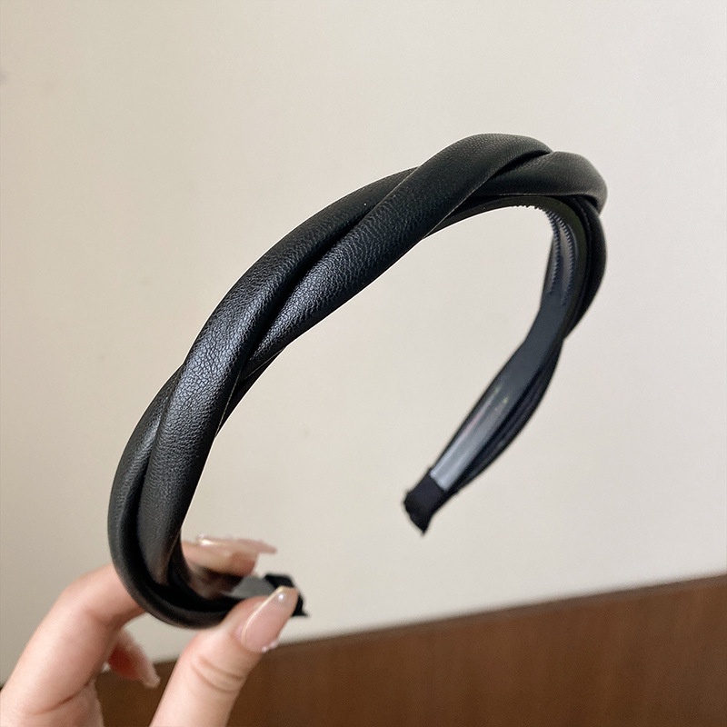 Kẹp Tóc Bằng pu Chống Trượt Thời Trang Mùa Hè Thanh Lịch Dành Cho Nữ
