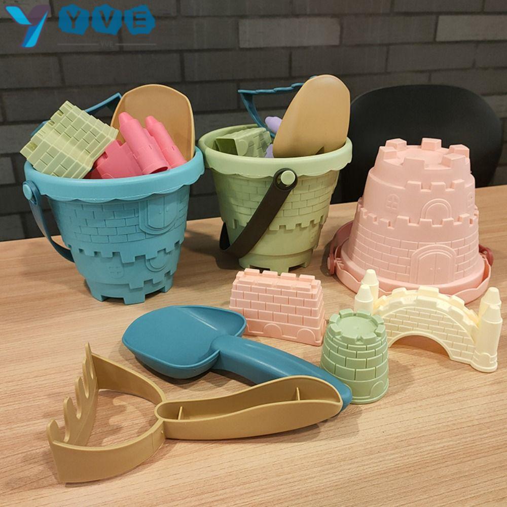 YVE Bộ 6 Đồ Chơi Cát Cho Trẻ Em