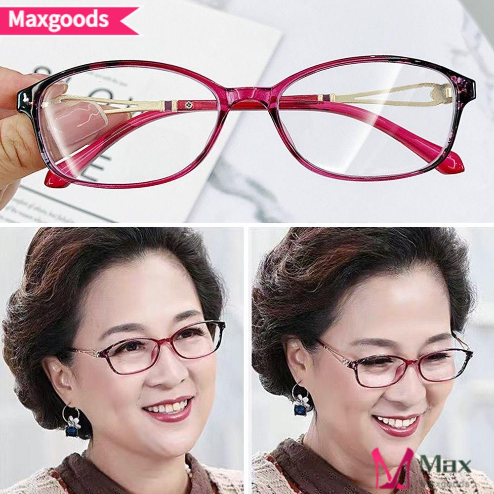 MAXG Kính Đọc Sách Gọng Siêu Nhẹ Phong Cách Vintage Thanh Lịch Thời Trang Cho Nam Nữ