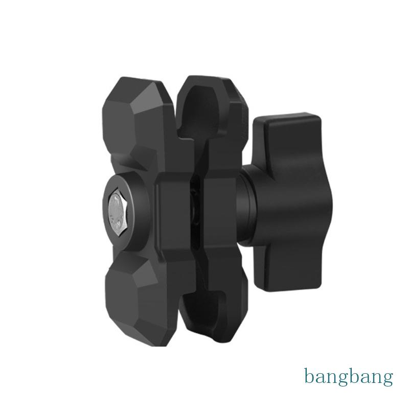 Giá Đỡ Điện Thoại Di Động Bằng Hợp Kim Nhôm Mạnh Hai Phích Cắm Cho Xe Máy Xe Đạp 1-Inch