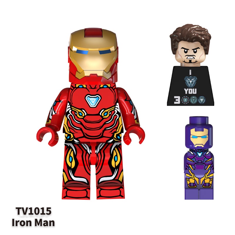 Đồ Chơi Lắp Ráp Mô Hình Nhân Vật Siêu Anh Hùng deadpool