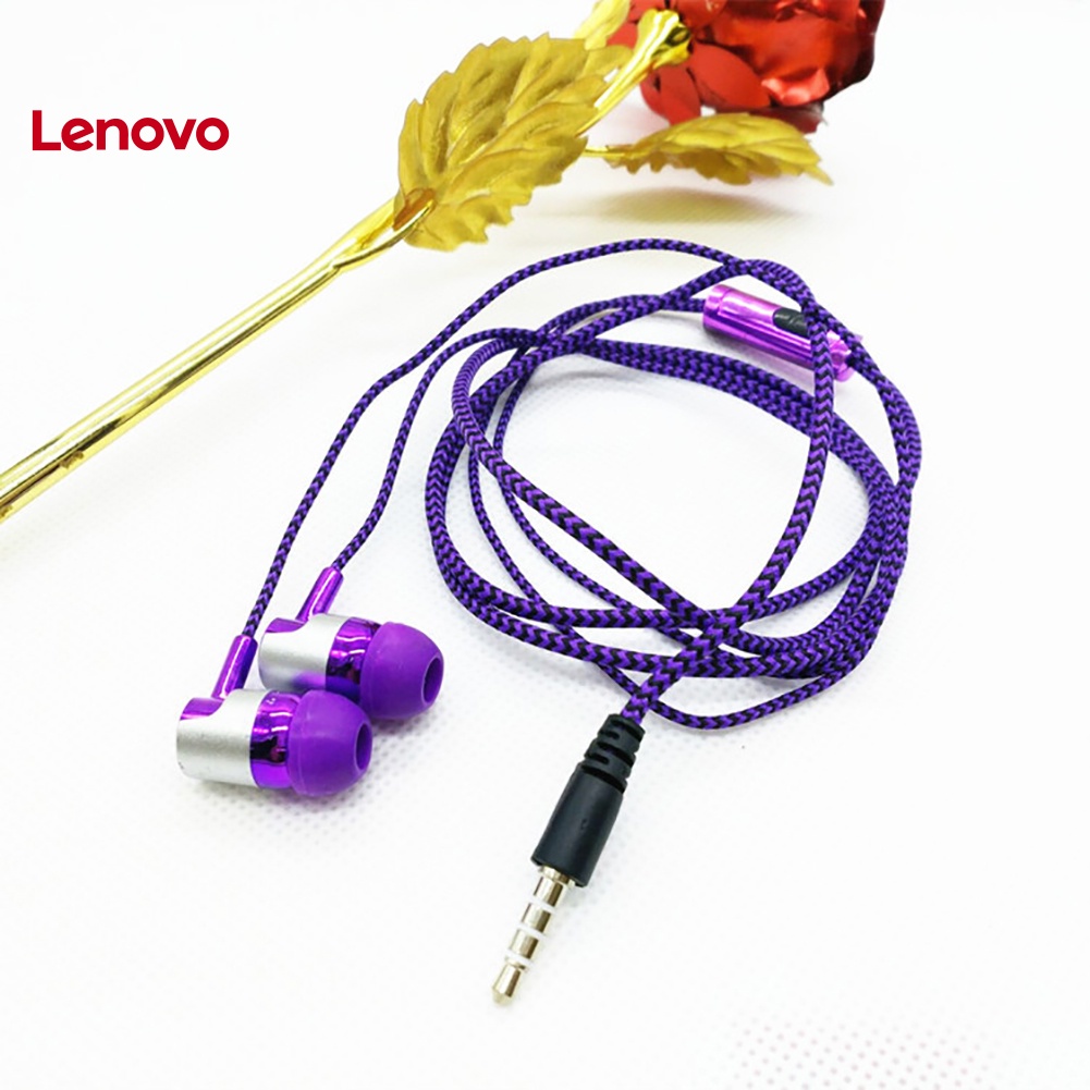 Tai Nghe Nhét Tai Dây Bện Hình Hoa Hướng Dương Có Nút Điều Chỉnh Âm Lượng Cho Điện Thoại