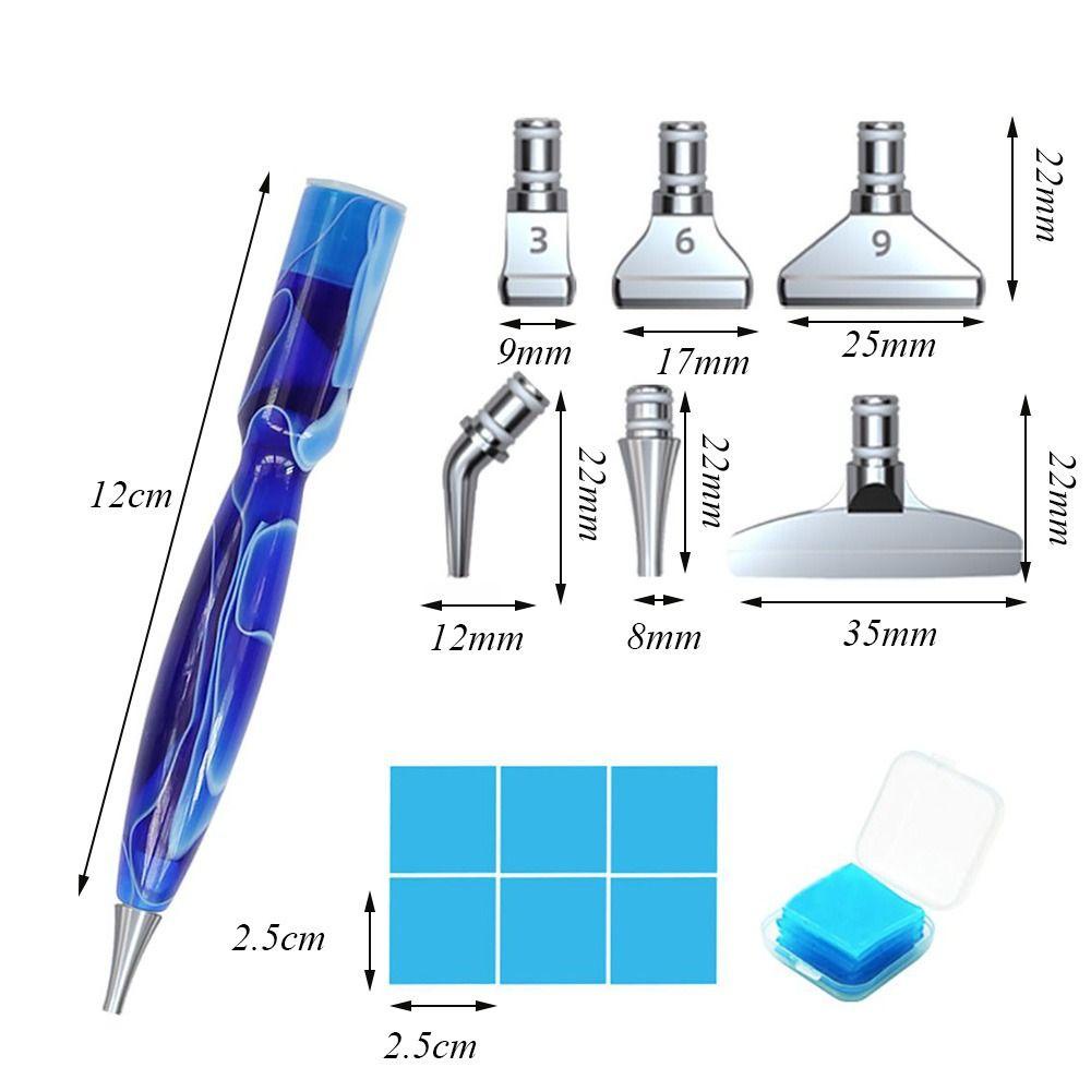 SUSANS Bút Đính Đá Resin / Đất Sét / Làm Móng Nghệ Thuật 2 Trong 1 Tiện Lợi