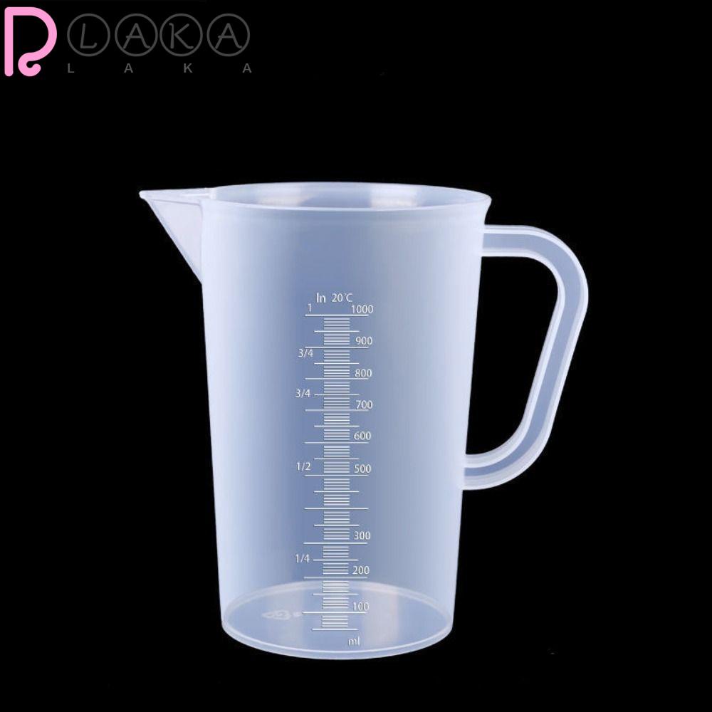 LAKAMIER Cốc Uống Trà Sữa Bằng Nhựa Dày Dung Tích 1000ml Có Tay Cầm Tiện Dụng