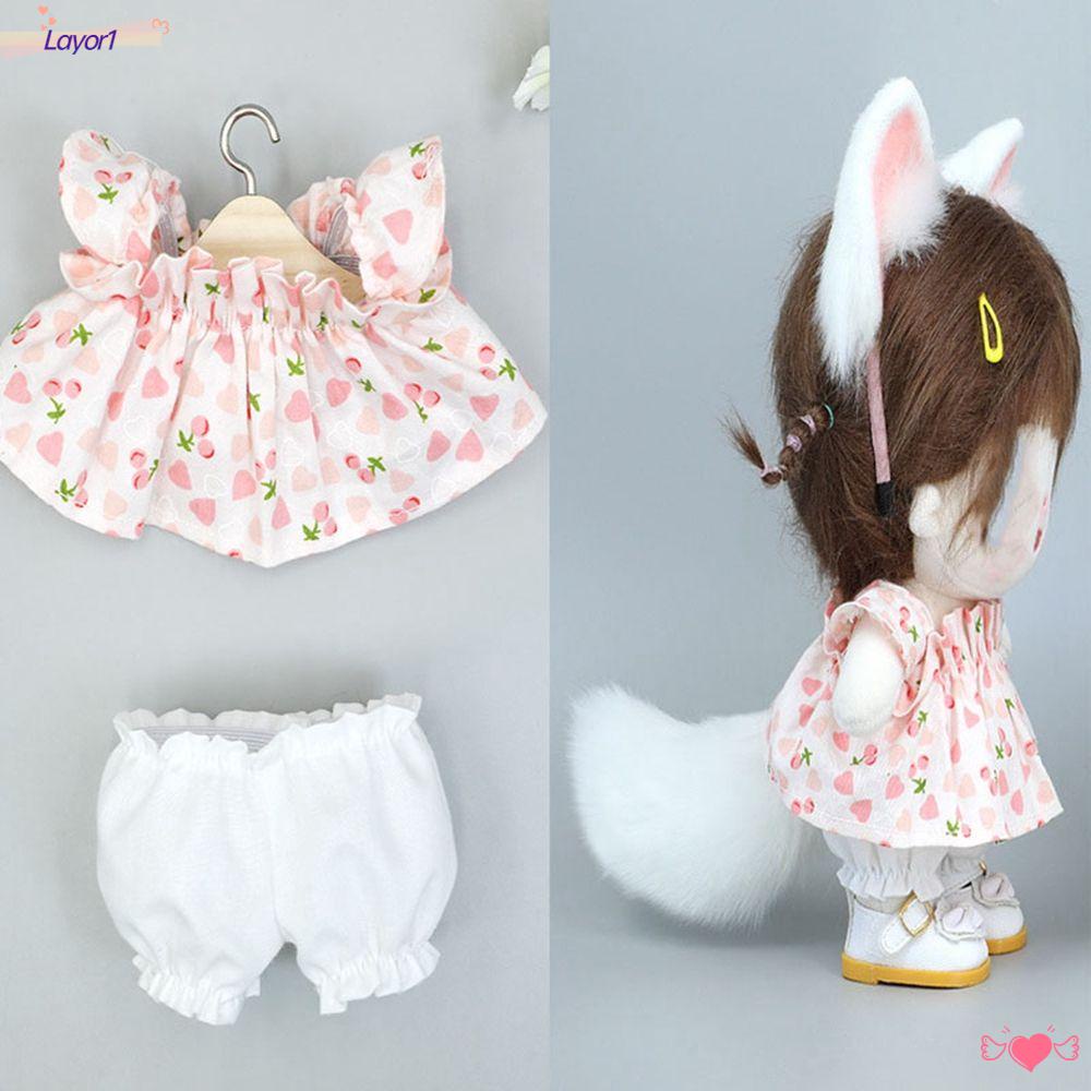 LAYOR1 Băng Đô Cài Tóc 4 Kiểu Dễ Thương Cho Búp Bê 14inch